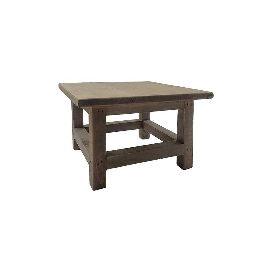 10.24"L Square Samll Stool / Planter Stand