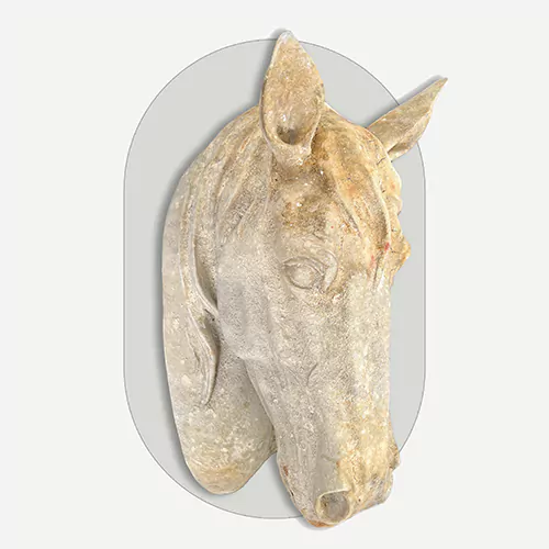 Horse Head Wall Sculpture Decoration